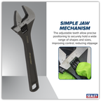 Adjustable Wrench 200mm AK9561
