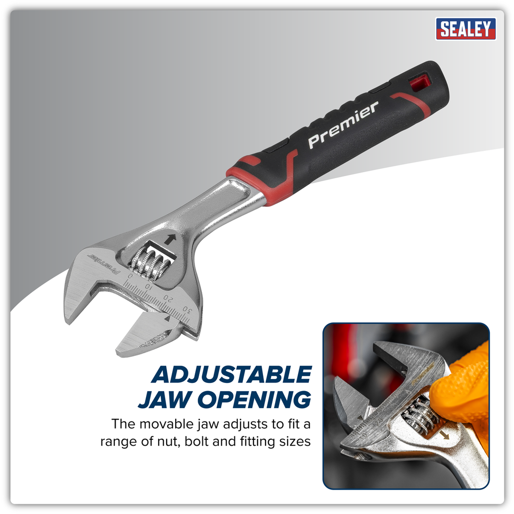 Quick-Action Adjustable Wrench 200mm AK9570