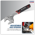 Quick-Action Adjustable Wrench 200mm AK9570