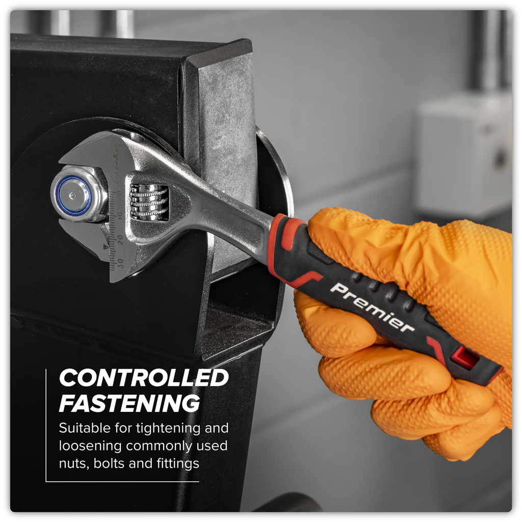 Quick-Action Adjustable Wrench 200mm AK9570