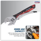 Locking Adjustable Wrench 250mm AK9572