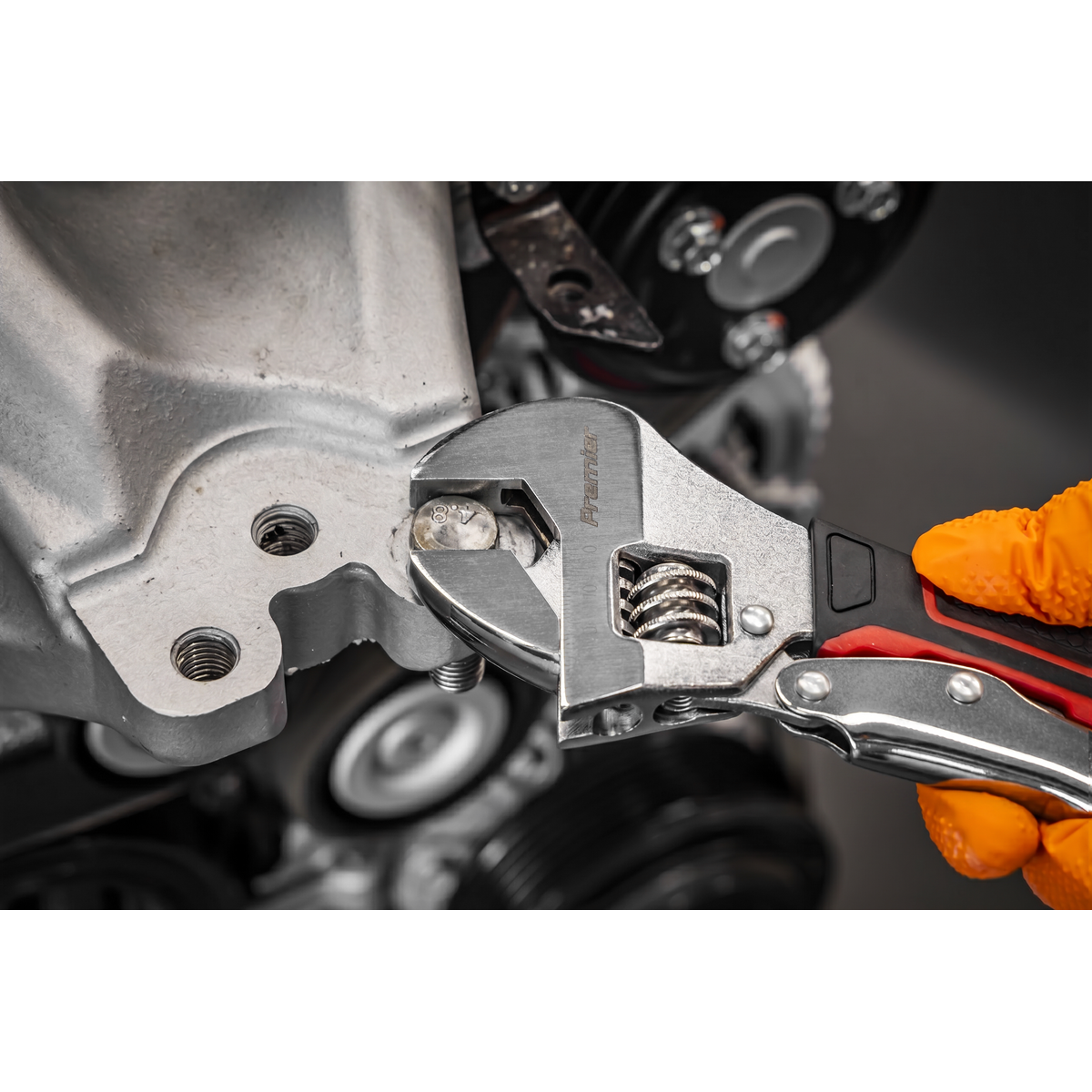 Locking Adjustable Wrench 250mm AK9572