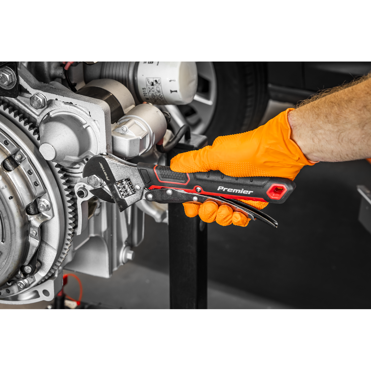 Locking Adjustable Wrench 250mm AK9572