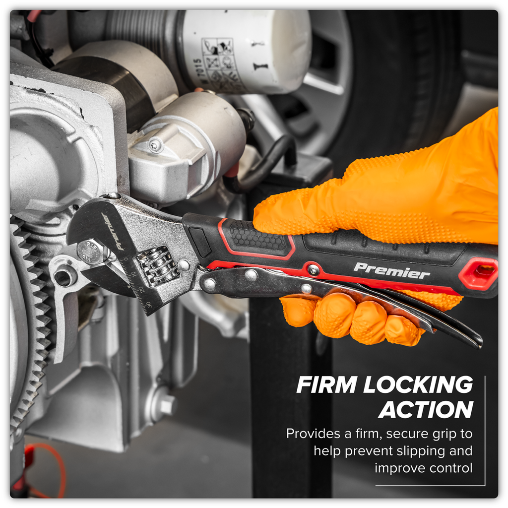 Locking Adjustable Wrench 250mm AK9572