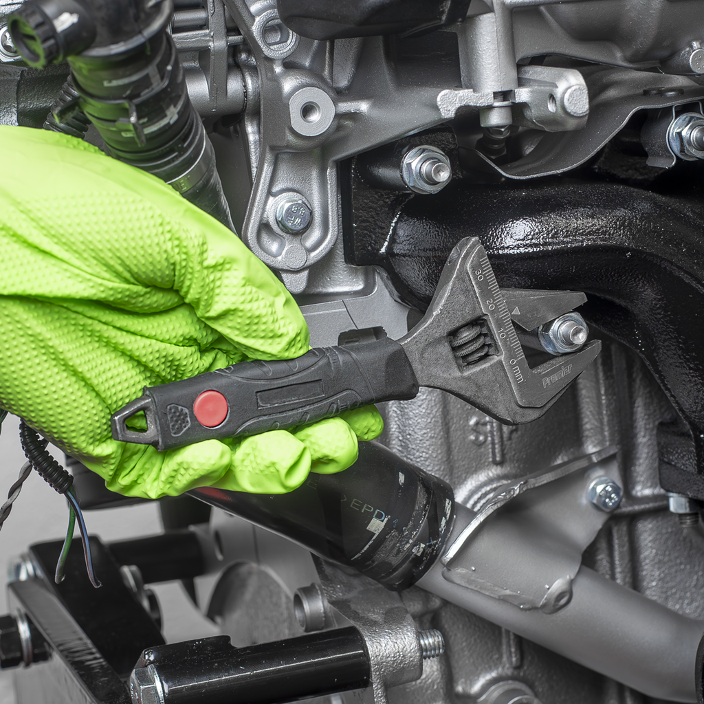 Adjustable Wide Jaw Wrench 200mm AK9574