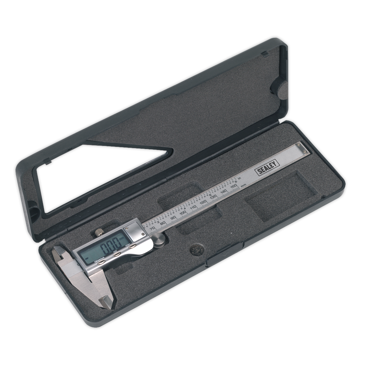Stainless Steel Digital Vernier Caliper 0-150mm(0-6") AK9621EV