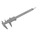 Vernier Caliper 6" (150mm) (0.02mm - 1/1000" Acc) AK962