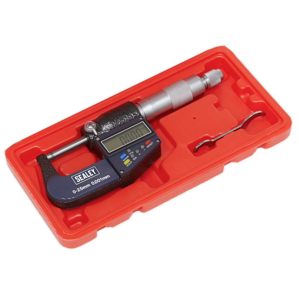 Digital External Micrometer 0-25mm(0-1") AK9635D