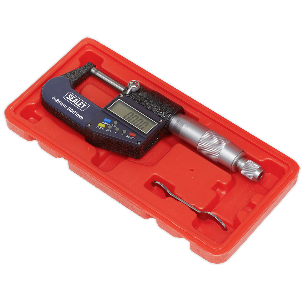 Digital External Micrometer 0-25mm(0-1") AK9635D