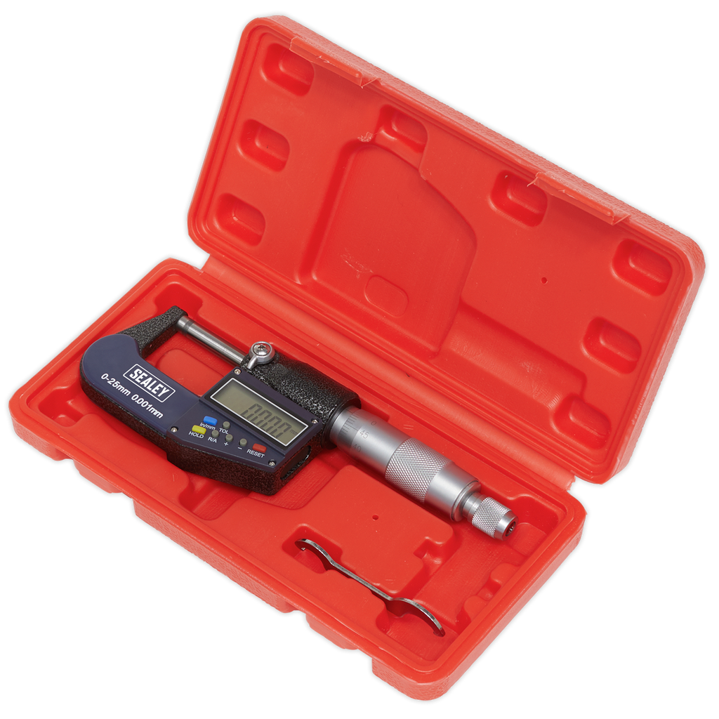 Digital External Micrometer 0-25mm(0-1") AK9635D