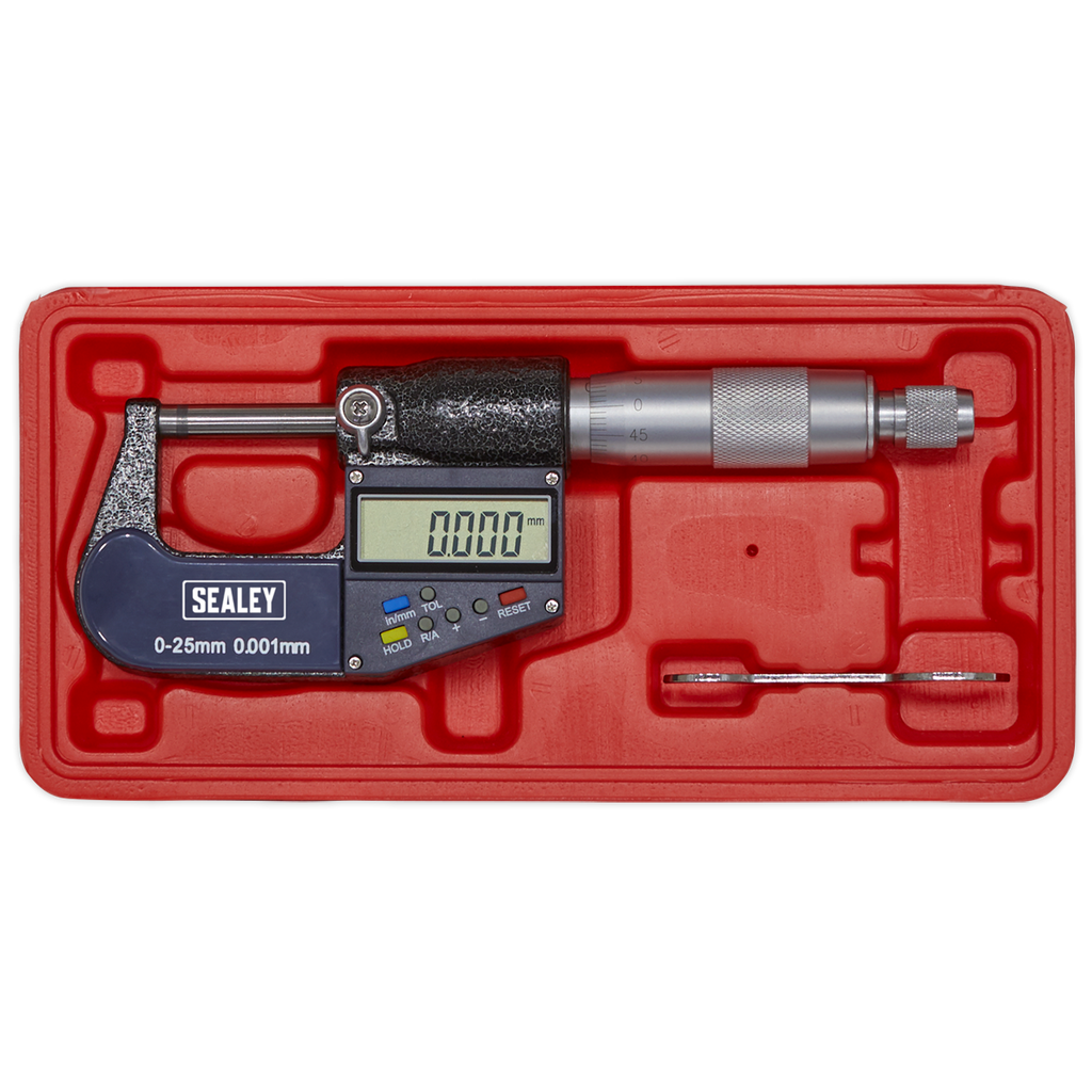 Digital External Micrometer 0-25mm(0-1") AK9635D