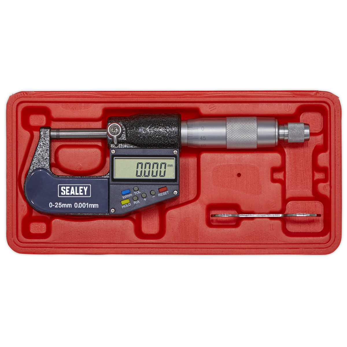 Digital External Micrometer 0-25mm(0-1") AK9635D