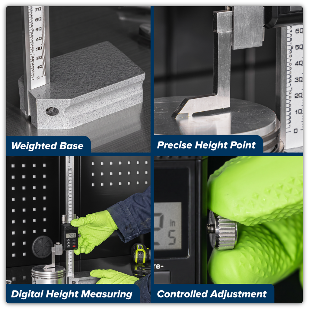 Digital Height Gauge 0-300mm(0-12") AK9636D
