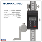 Digital Height Gauge 0-300mm(0-12") AK9636D