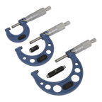 External Micrometer Set 3pc AK9651M