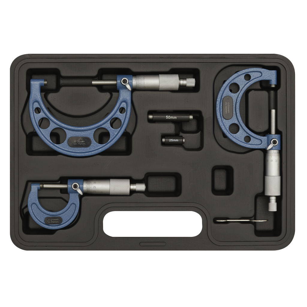 External Micrometer Set 3pc AK9651M