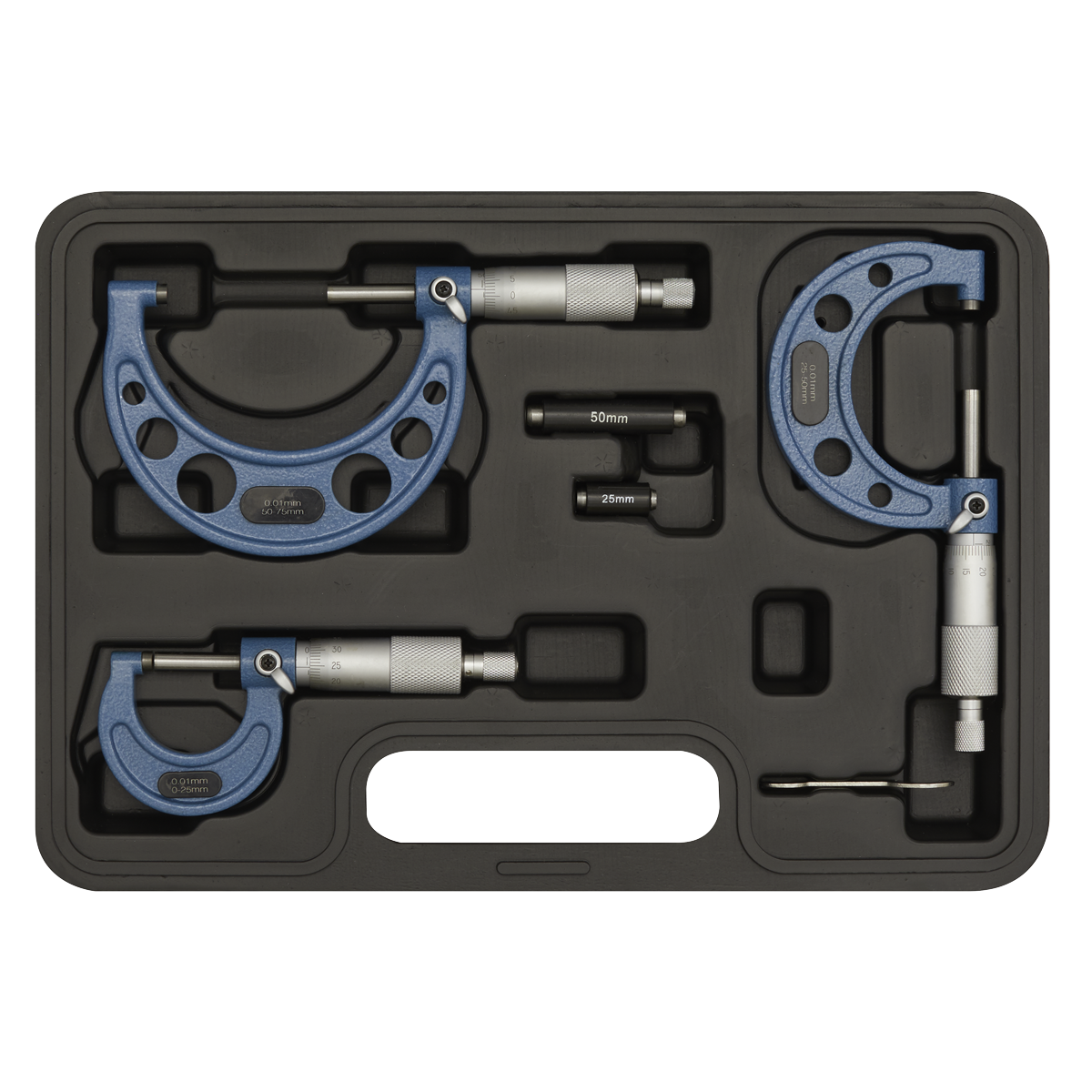 External Micrometer Set 3pc AK9651M