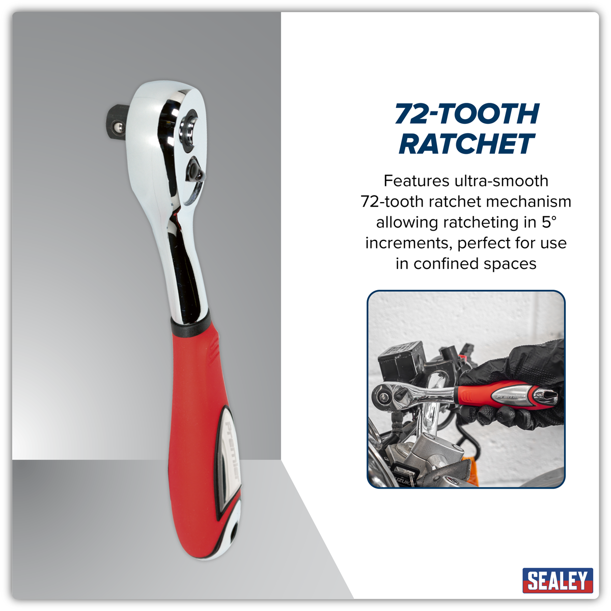 Ratchet Wrench Offset 3/8"Sq Drive AK967