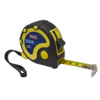 Metric/Imperial Rubber Tape Measure 3m(10ft) x 16mm AK988