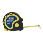 Metric/Imperial Rubber Tape Measure 5m(16ft) x 19mm - Display Box of 12 AK98912
