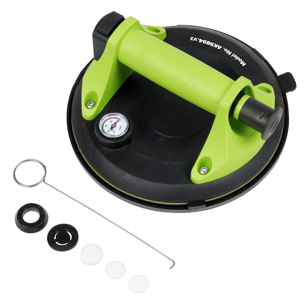 Heavy Lift Suction Cup with Vacuum Grip Pressure Gauge AK9894