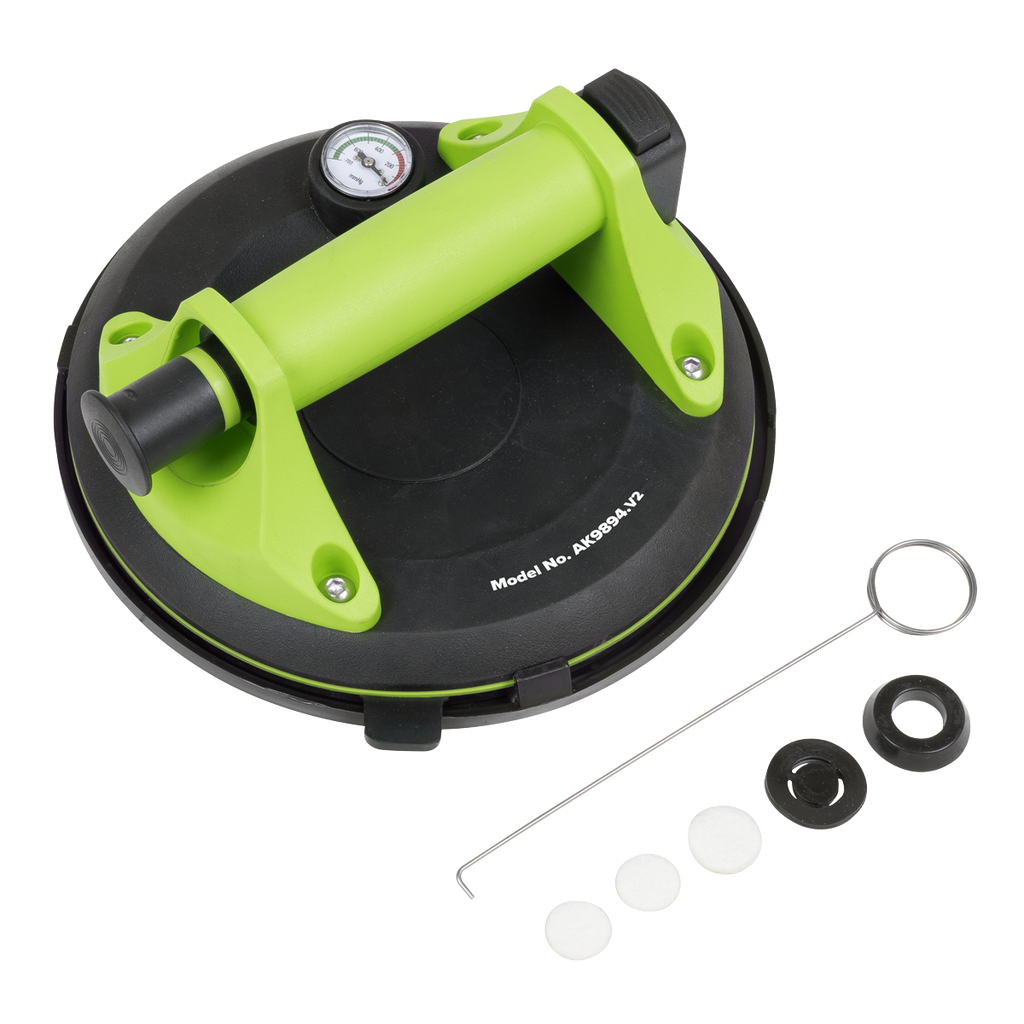 Heavy Lift Suction Cup with Vacuum Grip Pressure Gauge AK9894