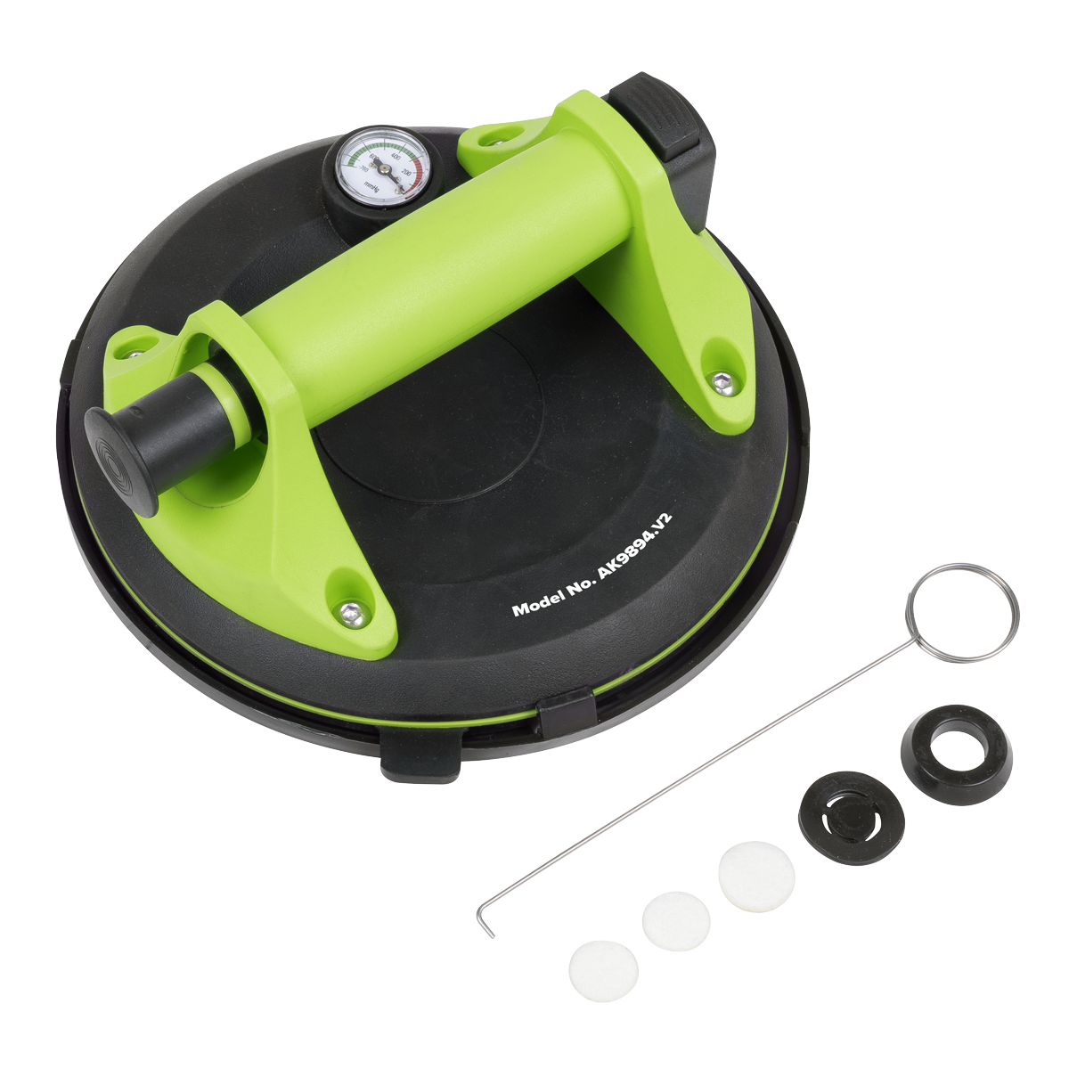 Heavy Lift Suction Cup with Vacuum Grip Pressure Gauge AK9894