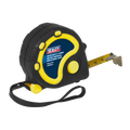 Metric/Imperial Rubber Tape Measure 5m(16ft) x 19mm AK989