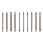 Double End Drill Bit Set 1/8" 10pc AK9910