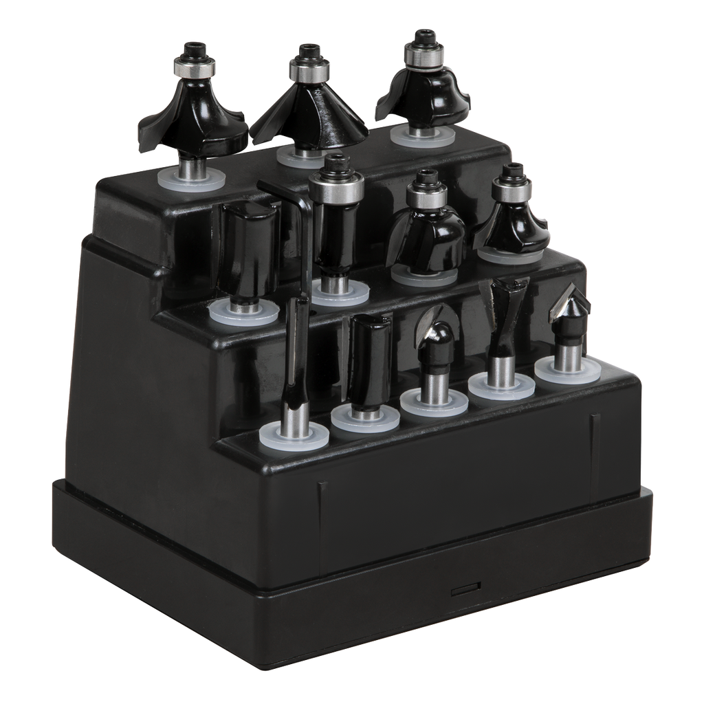 Router Bit Set 1/4" Shank 12pc AK9912
