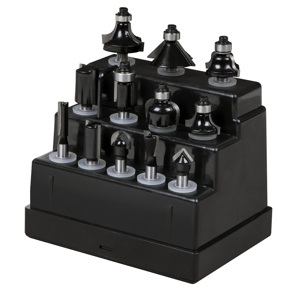 Router Bit Set 1/4" Shank 12pc AK9912