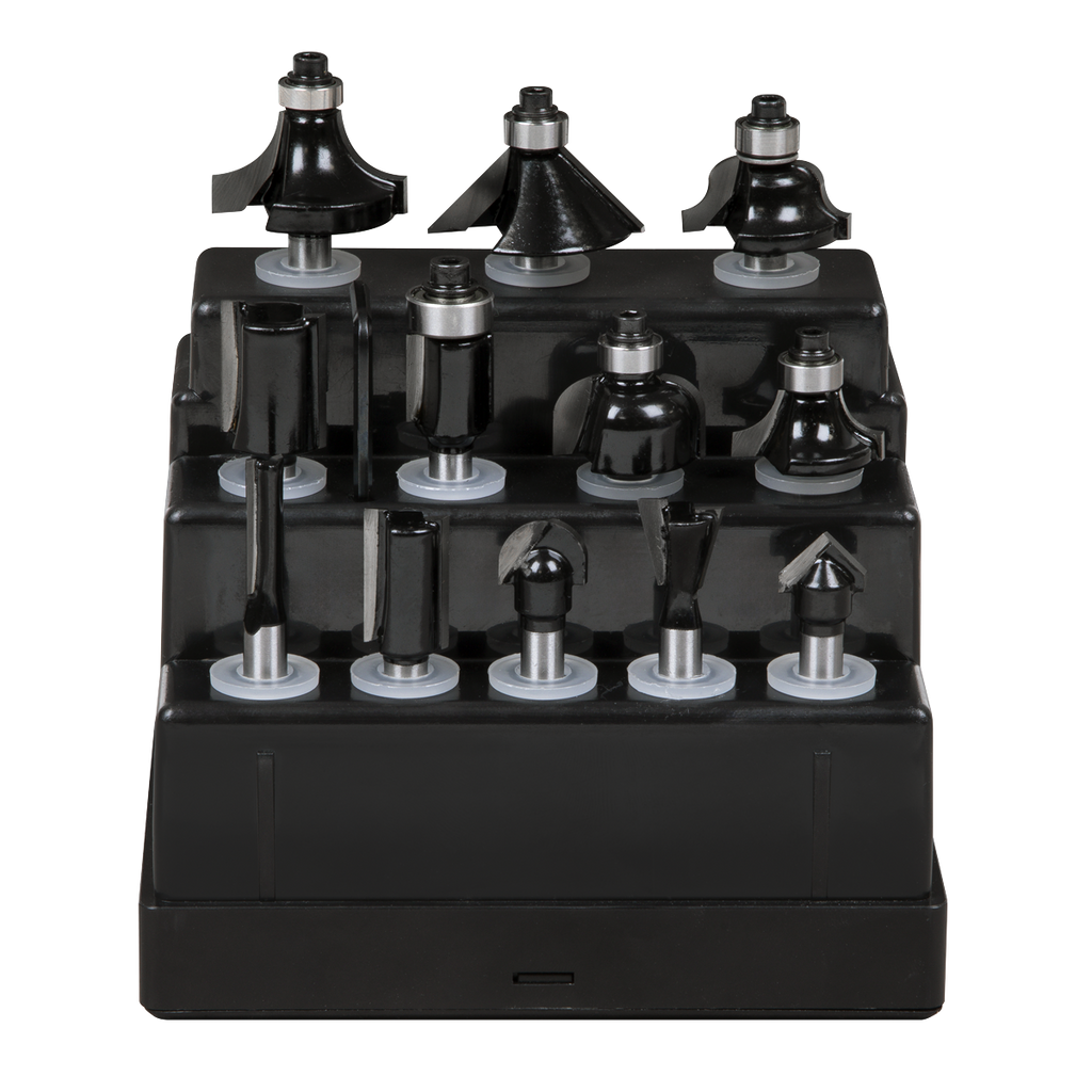 Router Bit Set 1/4" Shank 12pc AK9912
