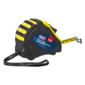 Metric/Imperial Auto Lock Tape Measure 5m(16ft) x 19mm AK994