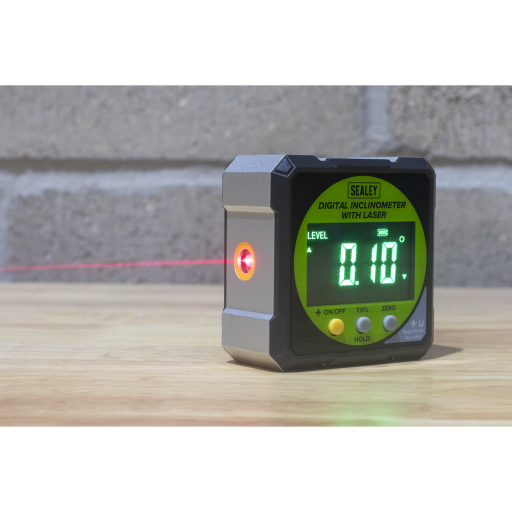 Digital Inclinometer with Laser AK9991