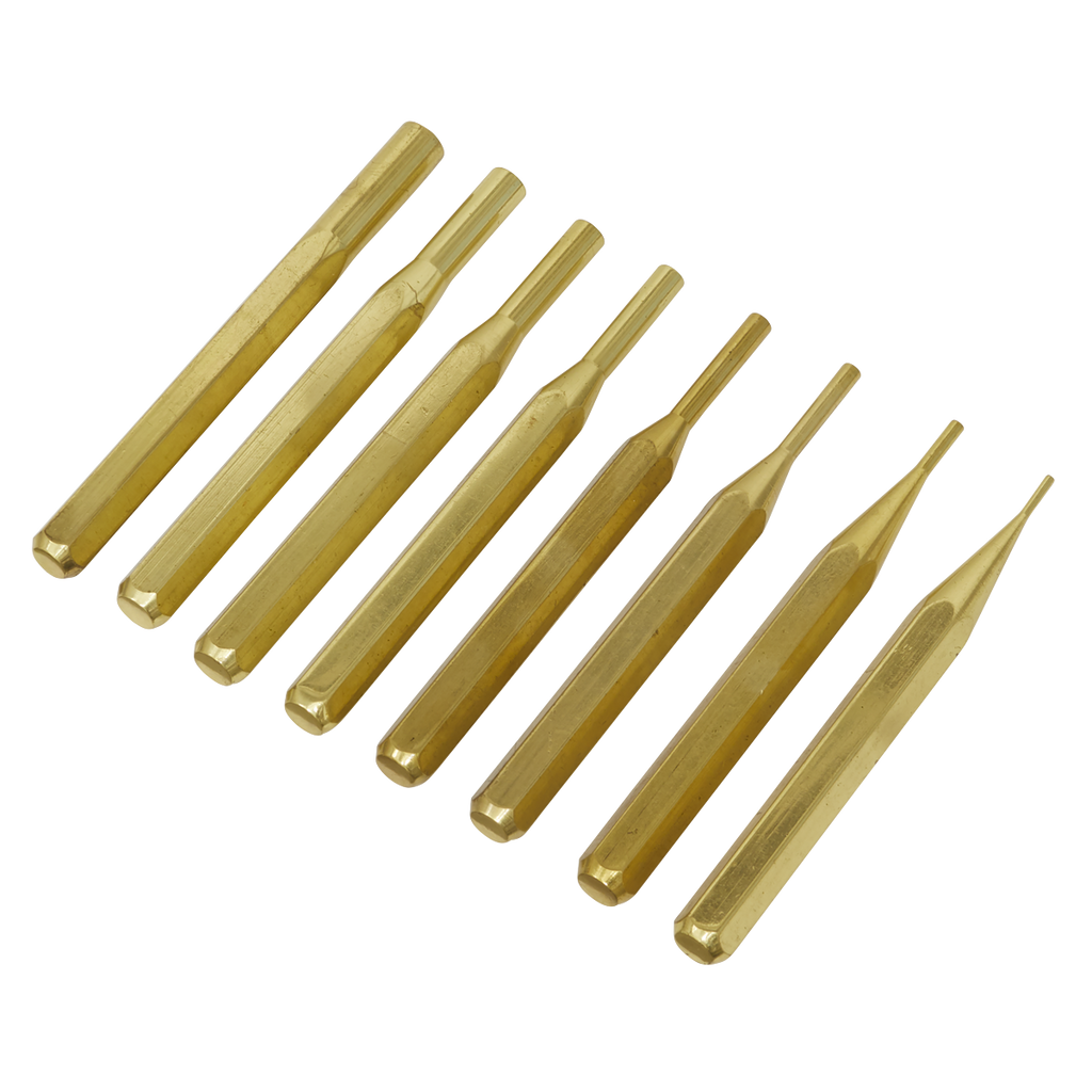 Brass Pin Punch Set 8pc AKB08