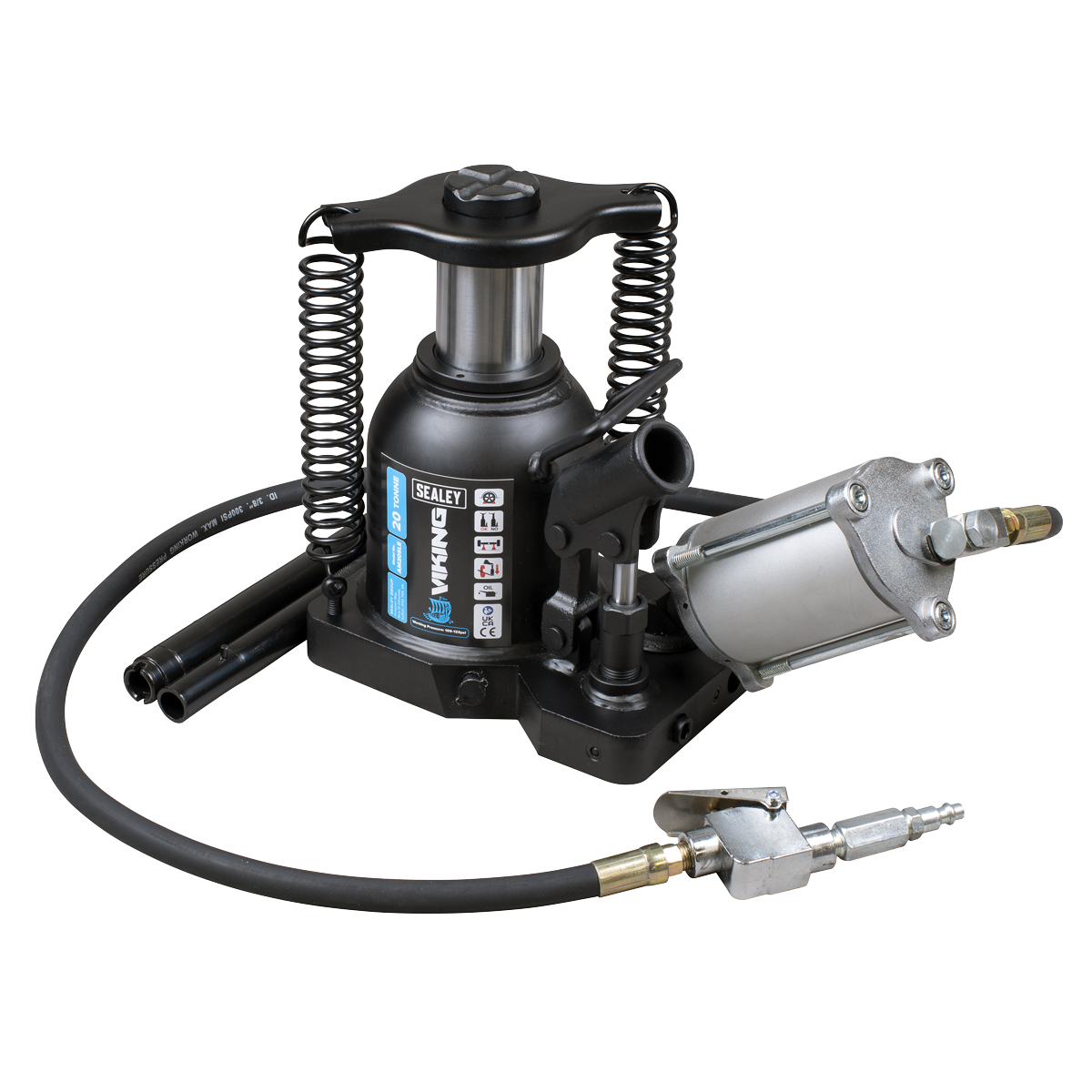 Manual/Air Hydraulic Bottle Jack 20 Tonne AM20SLE