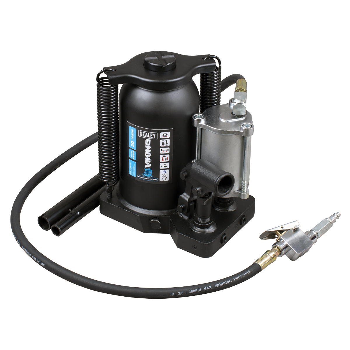 Manual/Air Hydraulic Bottle Jack 20 Tonne AM20S