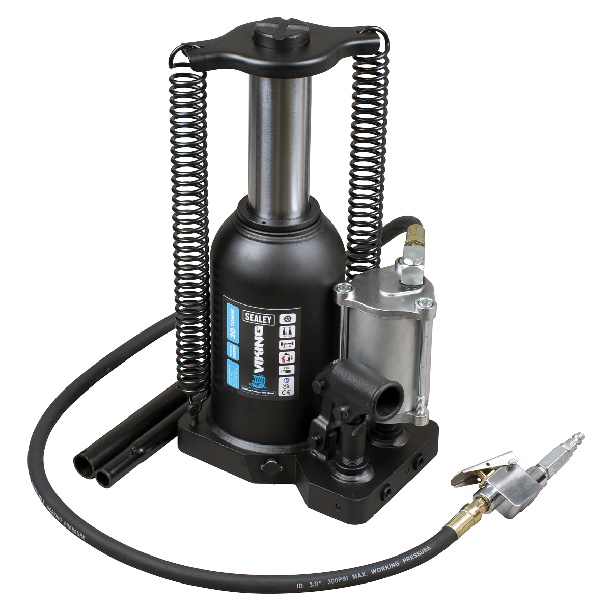 Manual/Air Hydraulic Bottle Jack 20 Tonne AM20S