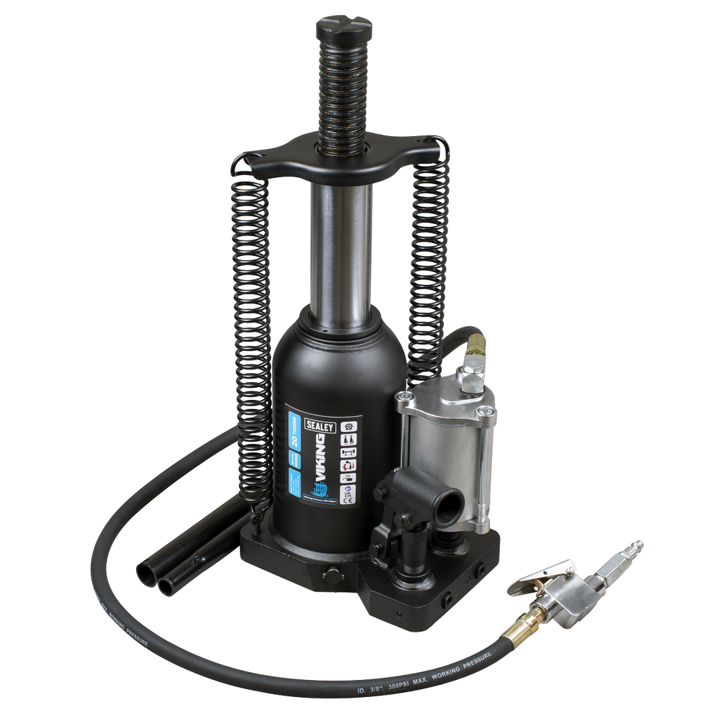 Manual/Air Hydraulic Bottle Jack 20 Tonne AM20S