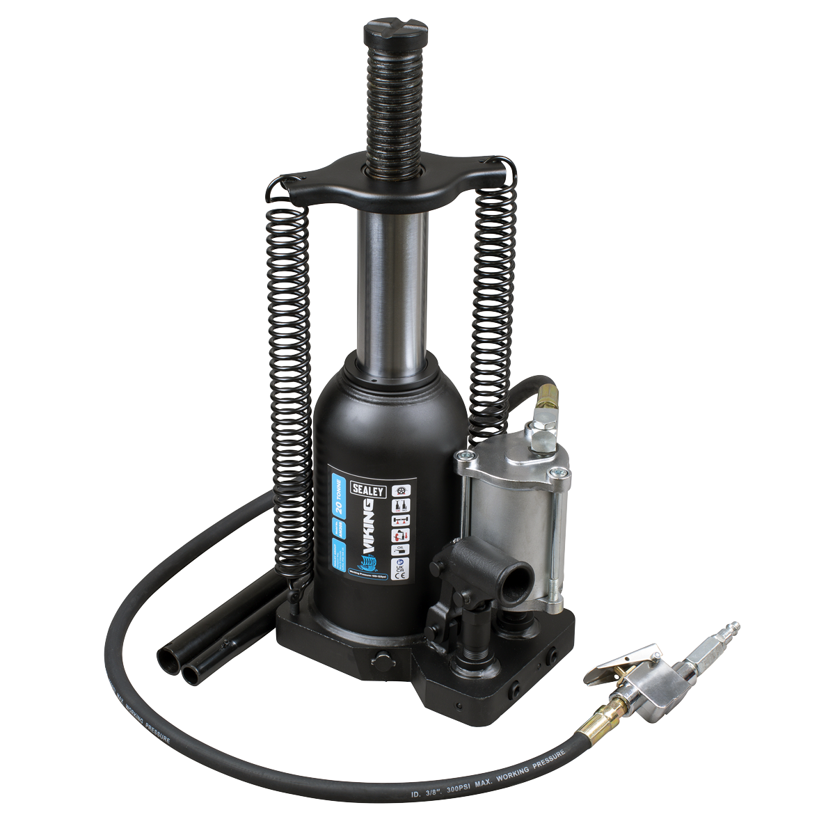 Manual/Air Hydraulic Bottle Jack 20 Tonne AM20S