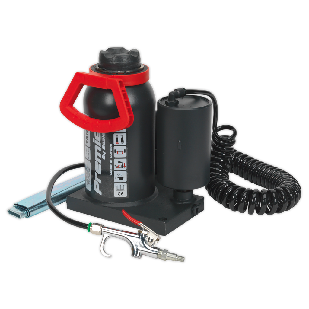 Manual/Air Hydraulic Bottle Jack 20 Tonne AM20