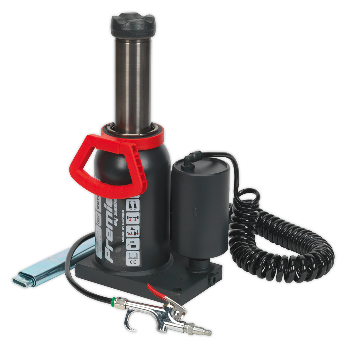 Manual/Air Hydraulic Bottle Jack 20 Tonne AM20