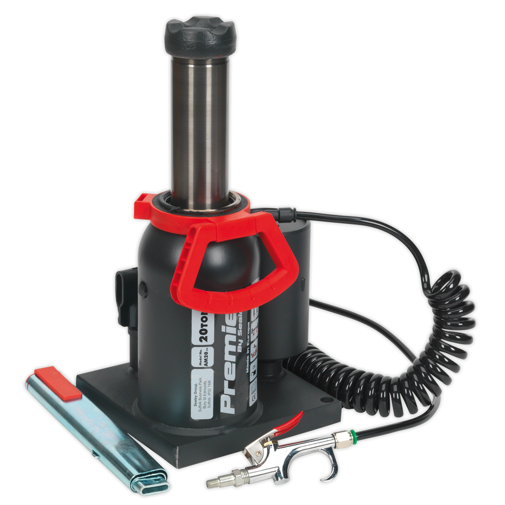 Manual/Air Hydraulic Bottle Jack 20 Tonne AM20