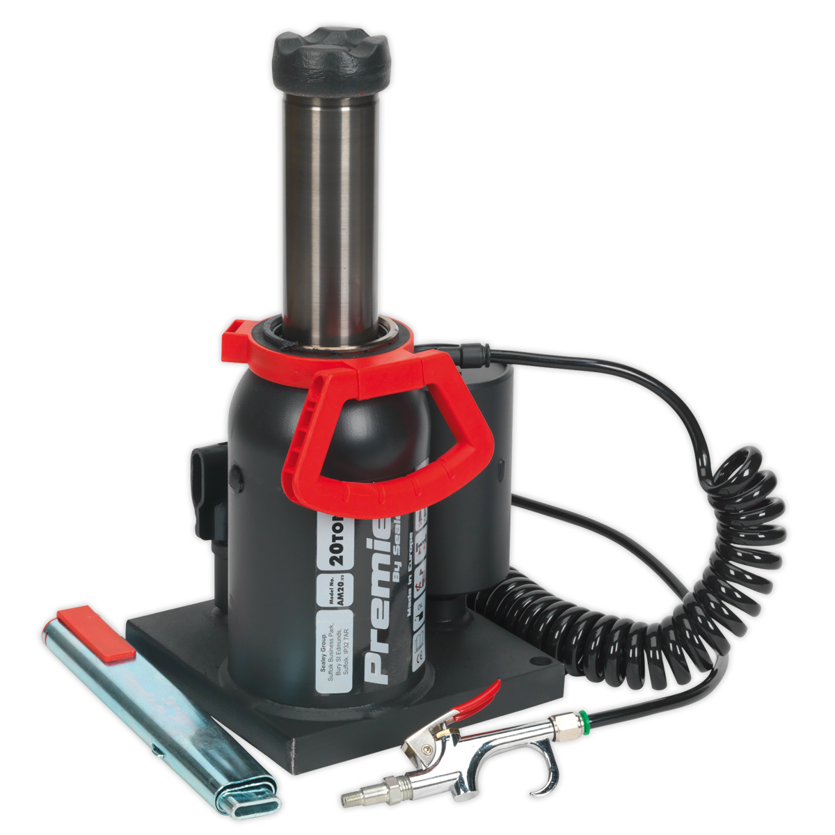 Manual/Air Hydraulic Bottle Jack 20 Tonne AM20