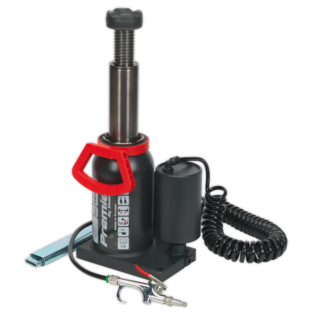 Manual/Air Hydraulic Bottle Jack 20 Tonne AM20