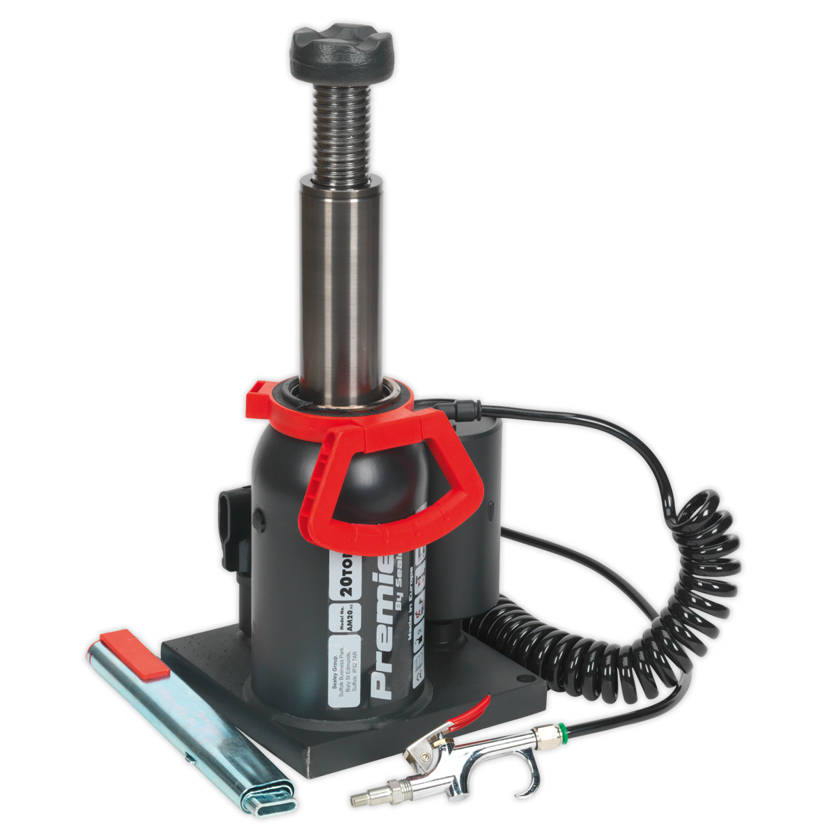 Manual/Air Hydraulic Bottle Jack 20 Tonne AM20