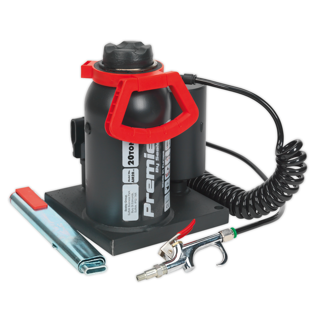 Manual/Air Hydraulic Bottle Jack 20 Tonne AM20