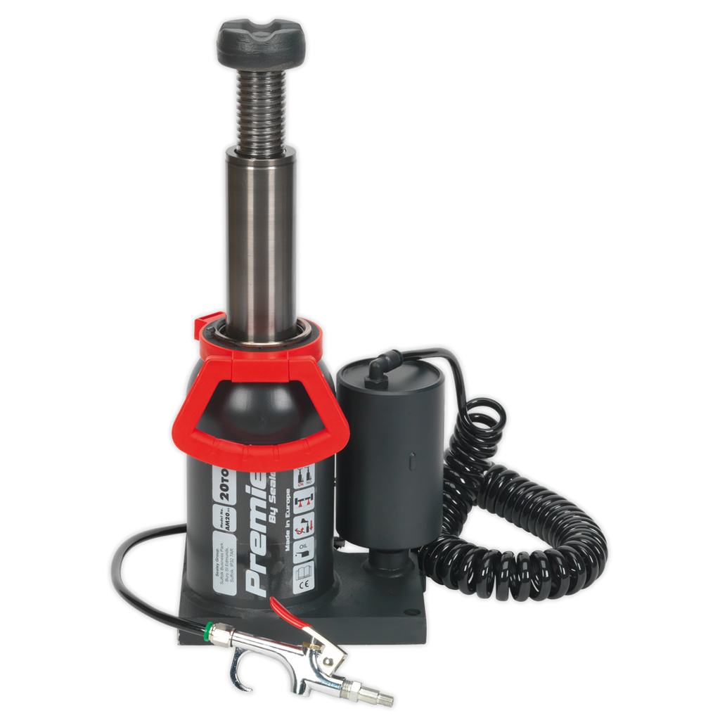 Manual/Air Hydraulic Bottle Jack 20 Tonne AM20