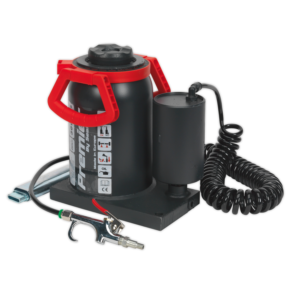Manual/Air Hydraulic Bottle Jack 30 Tonne AM30