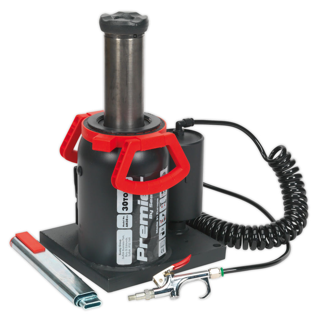 Manual/Air Hydraulic Bottle Jack 30 Tonne AM30